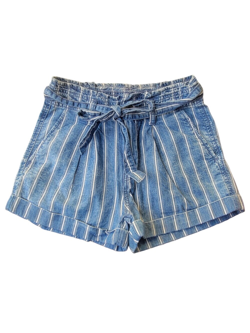 American Eagle Striped Shorts Size 0